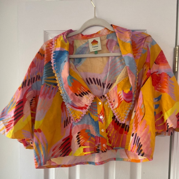 Farm Rio Tops - FARM Rio Multicolor Blouse